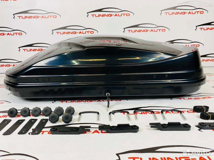 Бокс на крышу багажник кунг D6363