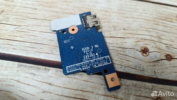 Плата включения+USB+Cardreader для ноутбука Acer E