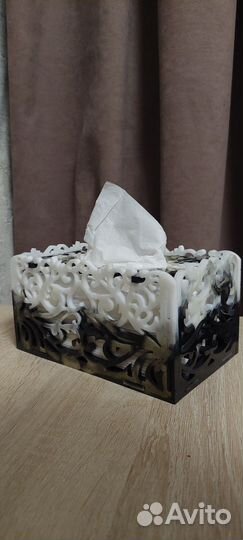 Салфетница из эпоксидной смолы