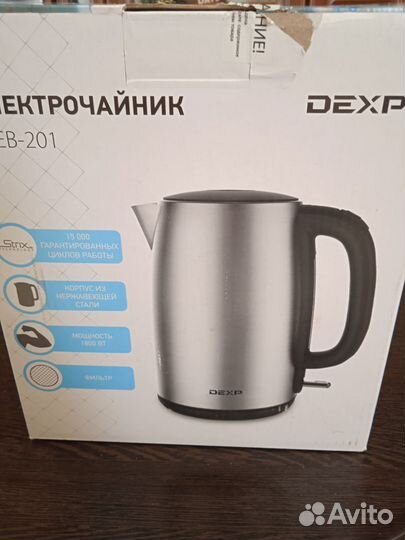 Dexp Чайник электрический новый
