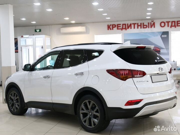 Hyundai Santa Fe 2.2 AT, 2017, 101 400 км