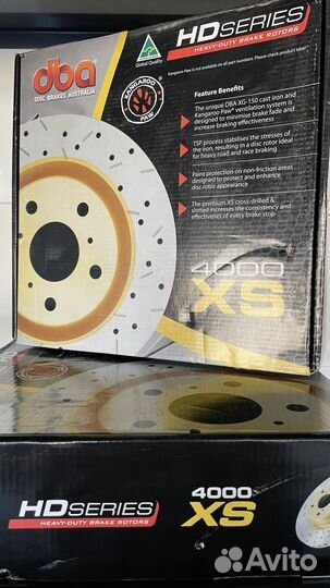 Тормозные диски DBA передние