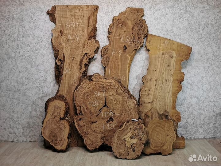 Слэбы из дерева