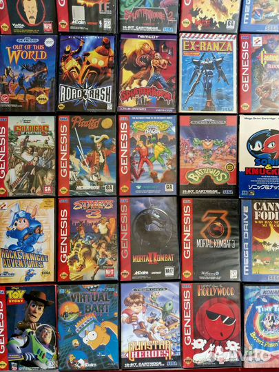 Картриджи sega mega drive и master system