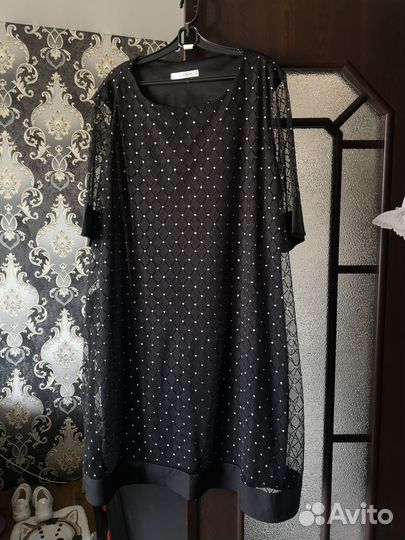 Платье нарядное р. 52