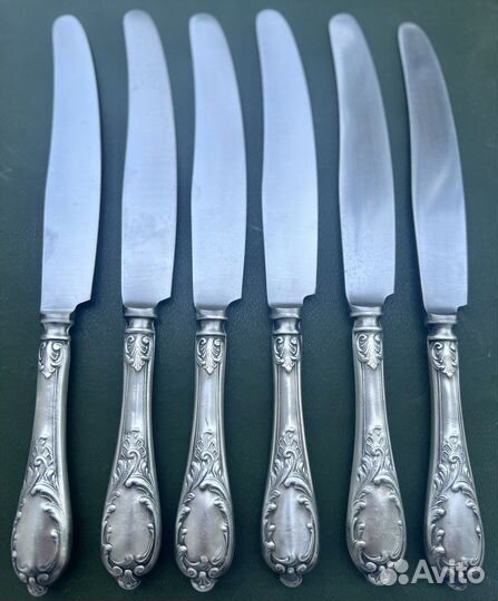 Мельхиор Ножи Зиш Роял столовые