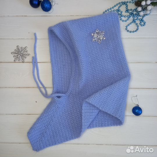 Капор из пуха норки