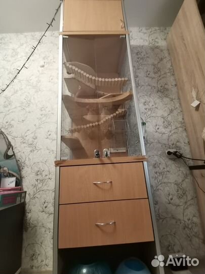 Клетка-вольер для шиншилл, хорьков, дегу