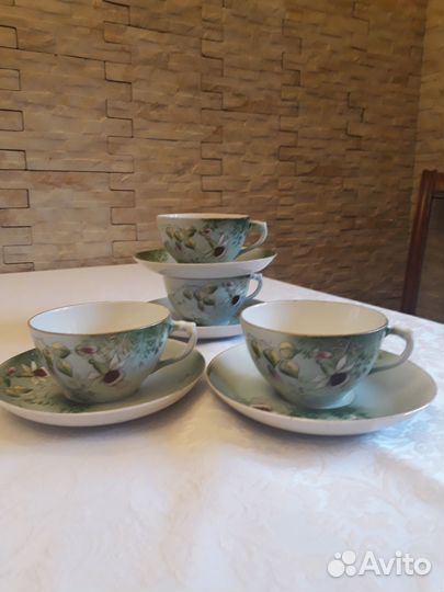 Чайная пара Дулево 1918-1930г.г