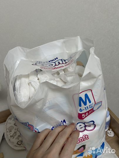 Подгузники трусики joonies m