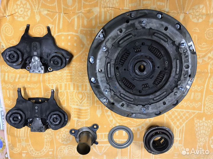 Сцепление DSG в сборе на Ford Fiesta