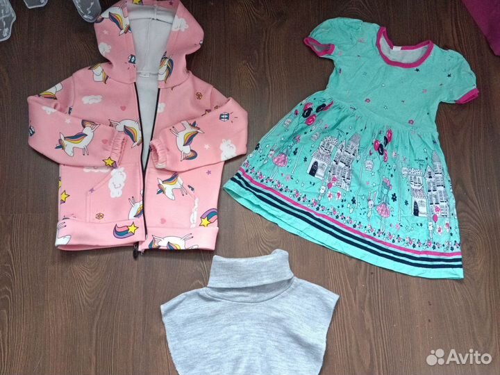 Детская одежда для девочек пакетом