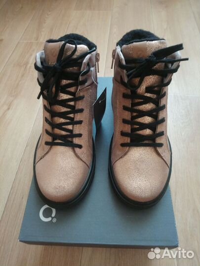 Ботинки еврозима ecco для девочки