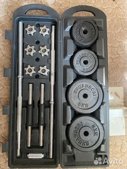 Набор штанга гантели 50 кг
