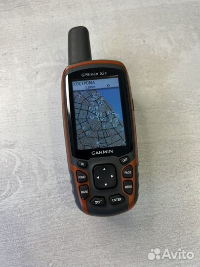 Навигатор Garmin Gpsmap 62S (с картой)