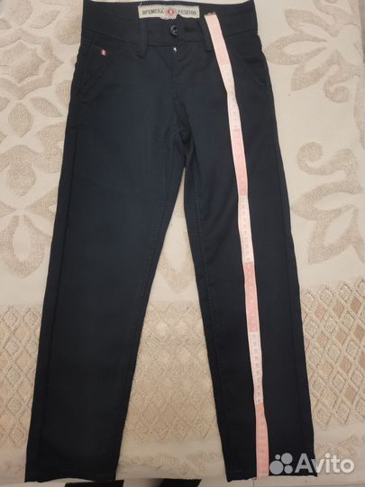 Брюки для мальчика 116 122, темно-синие