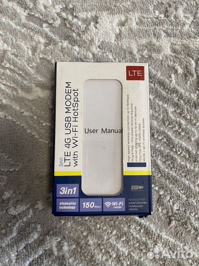4G wifi модем роутер