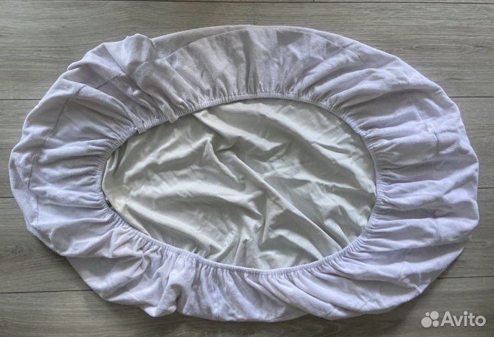 Наматрасник на овальный матрас
