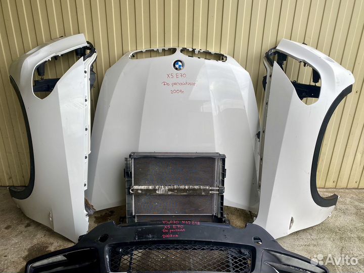 Ноускат на BMW E70 06-10 г в До рестайлинг