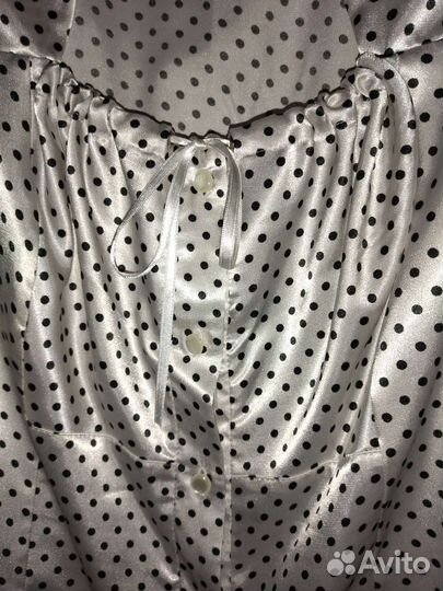 Блуза атласная