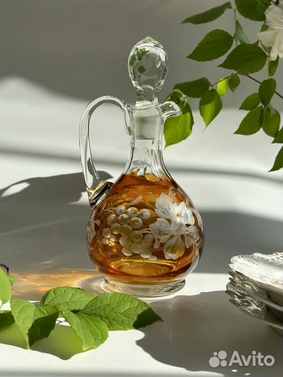 Хрустальный графин Германия винтаж