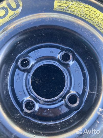 VW,Skoda,Audi,Seat штатная запаска