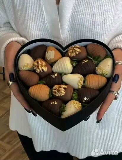 Клубника в бельгийском шоколаде набор