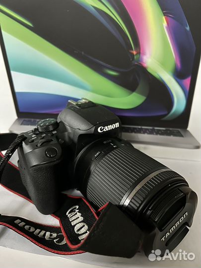 Фотоаппарат canon 850d с объективом