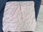 Полотенце уголок с поясом для новорожденных