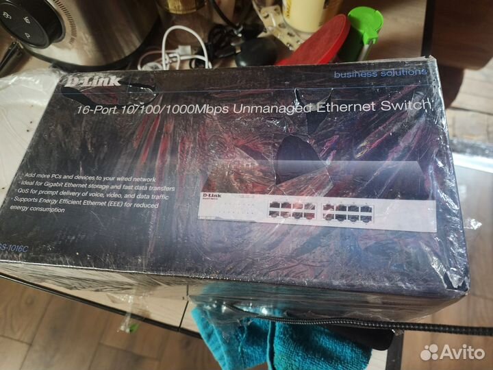 Коммутатор dlink dgs-1016c