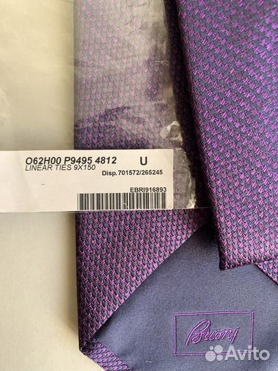 Галстук Brioni оригинал новый