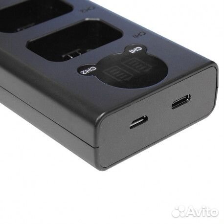 Двойное зарядное устройство для Canon LP-E6 / E6N