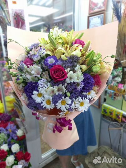 Букеты, розы, тюльпаны в наличии