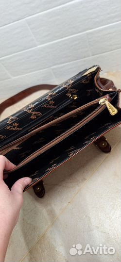 Мужской кожаный портфель/сумка