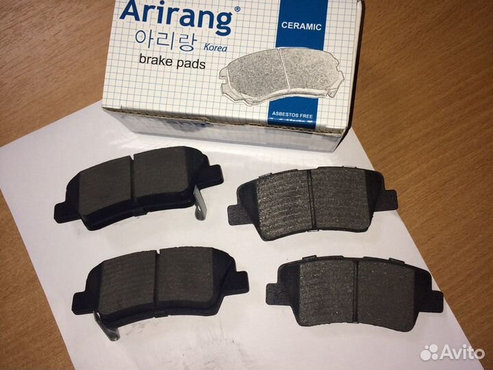 Колодки торм задние Хендай Солярис / Рио 11-17