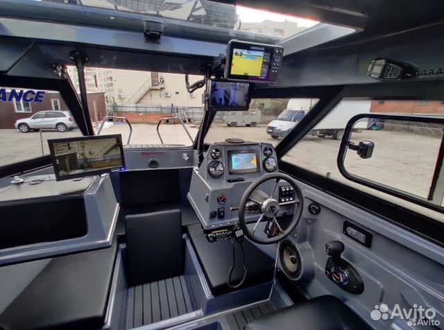 Катер grizzly 600 cabin unimog с мотором 250лс объявление продам