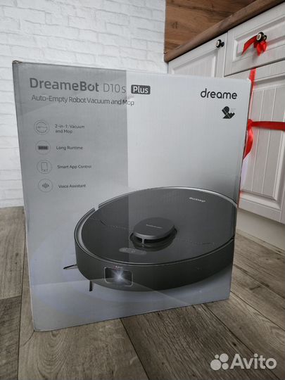 Робот пылесос DreameBot D10s Plus