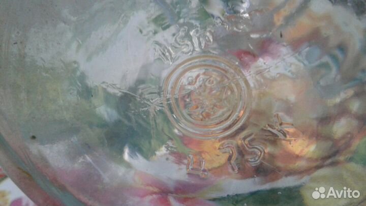 Графин граненный с рюмкой-крышкой,времён СССР