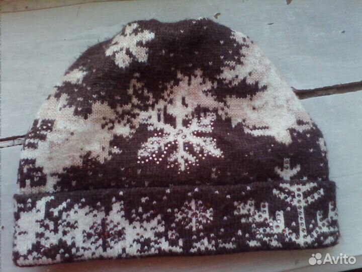 Теплая шапочка