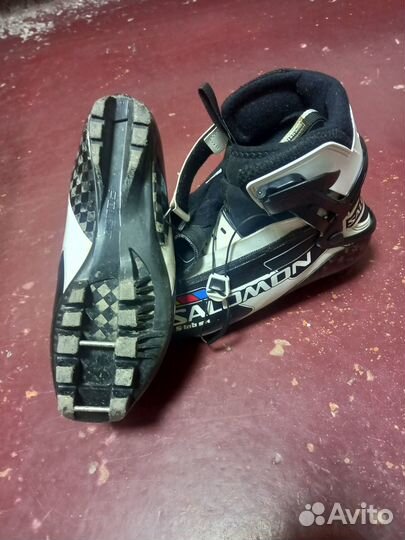 Лыжные ботинки коньковые salomon