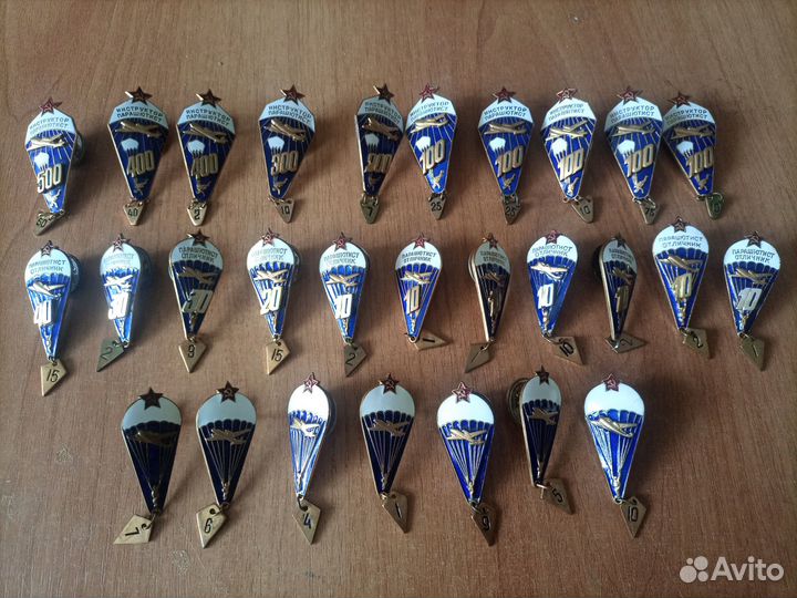 Коллекция знаков вдв