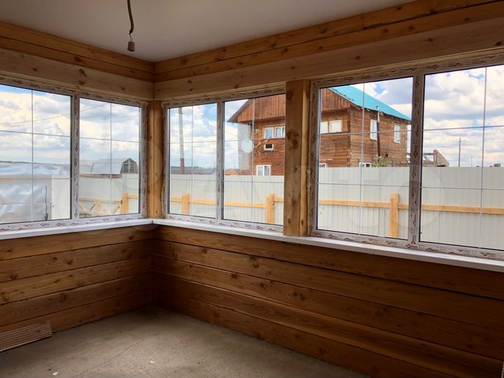 Коттедж 120 м² на участке 10 сот.