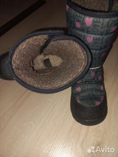 Ботинки зимние для девочки