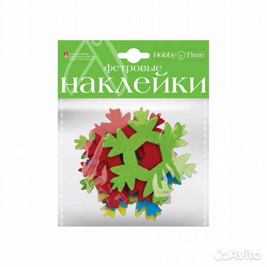 Декоративные наклейки из фетра. 
