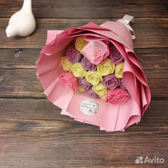 Шоколадные розы букет