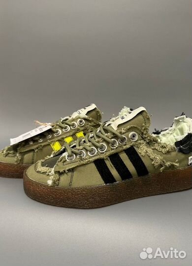 Кроссовки Adidas X Sftm Campus 80S, цвет Olive Люк