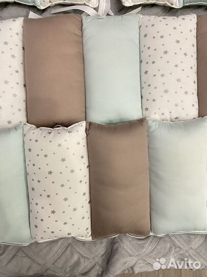 Бортики в детскую кроватку бу