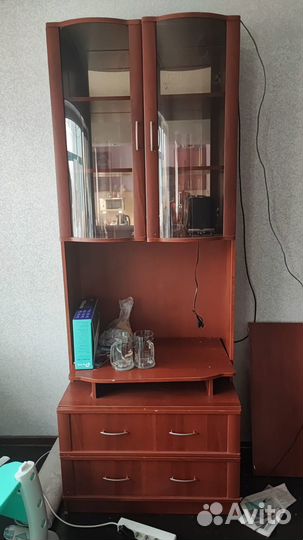 Кровать и шкаф бу