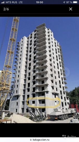 2-к. квартира, 59,7 м², 2/17 эт.