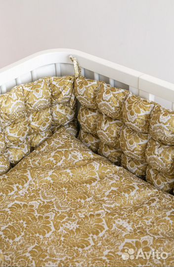 Постельное Белье и бортики 10в1на кроватку